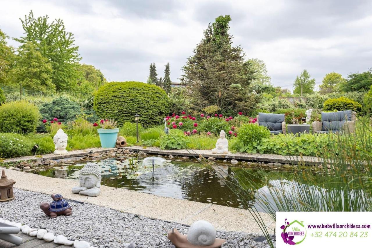 B&B La Villa Orchidees, Breakfast Included Bassenge 외부 사진